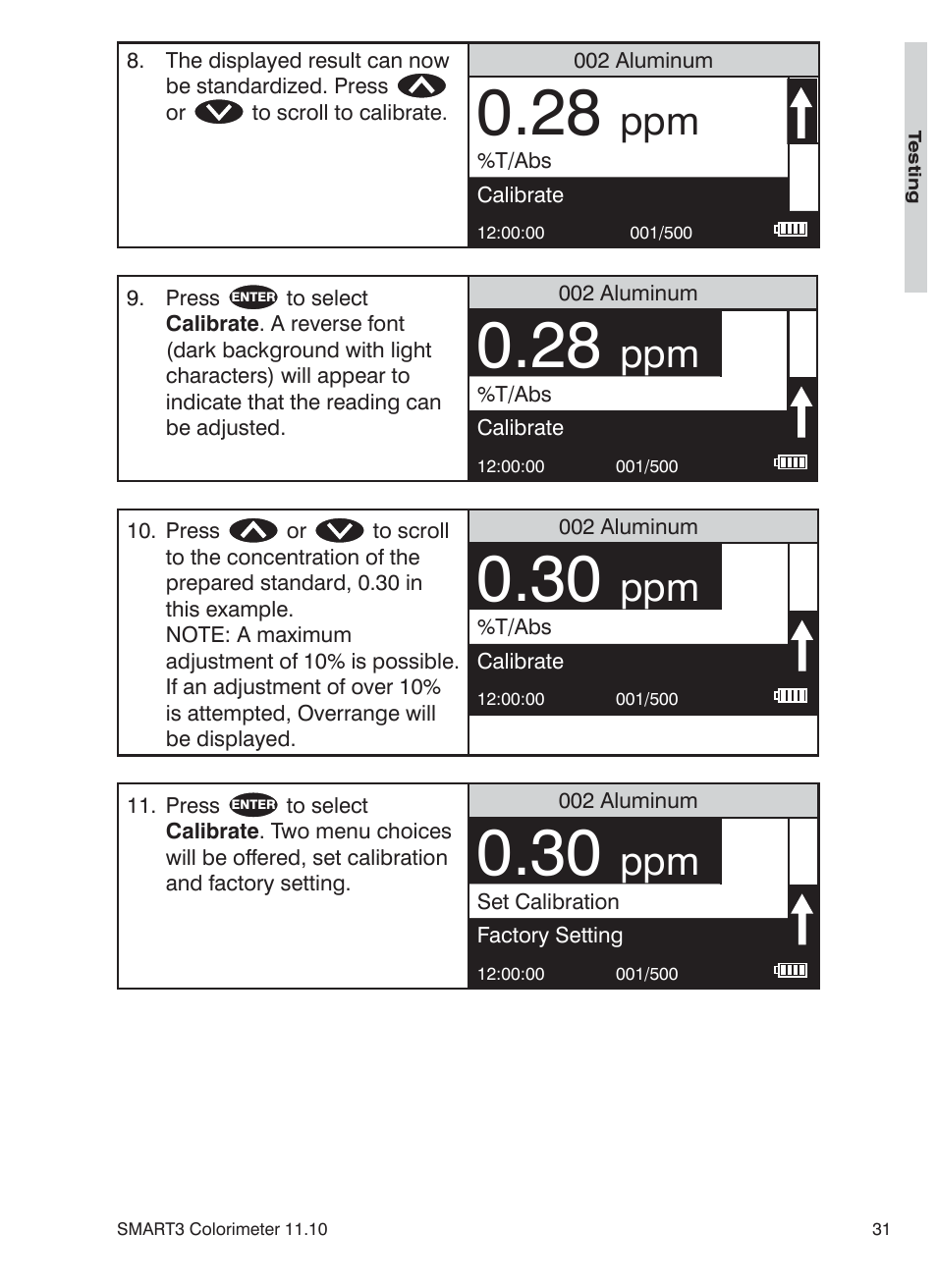 LaMotte SMART3 Colorimeter User Manual | Page 33 / 294