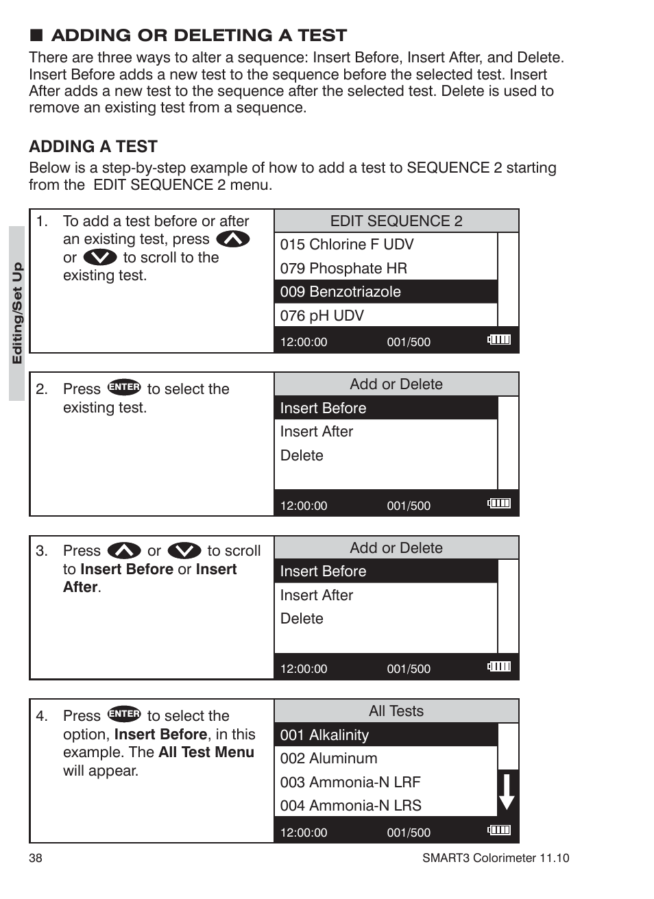 LaMotte SMART3 Colorimeter User Manual | Page 40 / 294