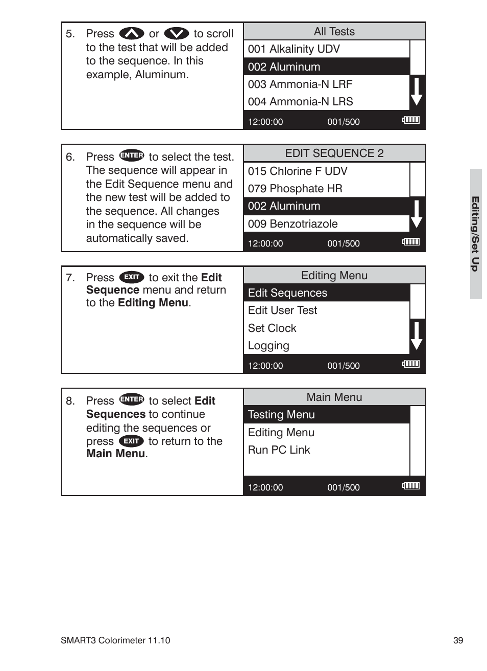 LaMotte SMART3 Colorimeter User Manual | Page 41 / 294