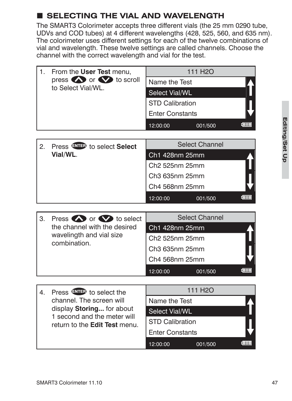 LaMotte SMART3 Colorimeter User Manual | Page 49 / 294