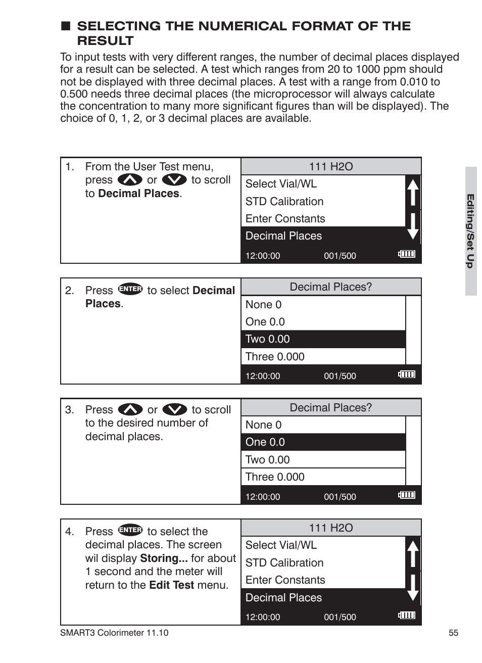 LaMotte SMART3 Colorimeter User Manual | Page 57 / 294