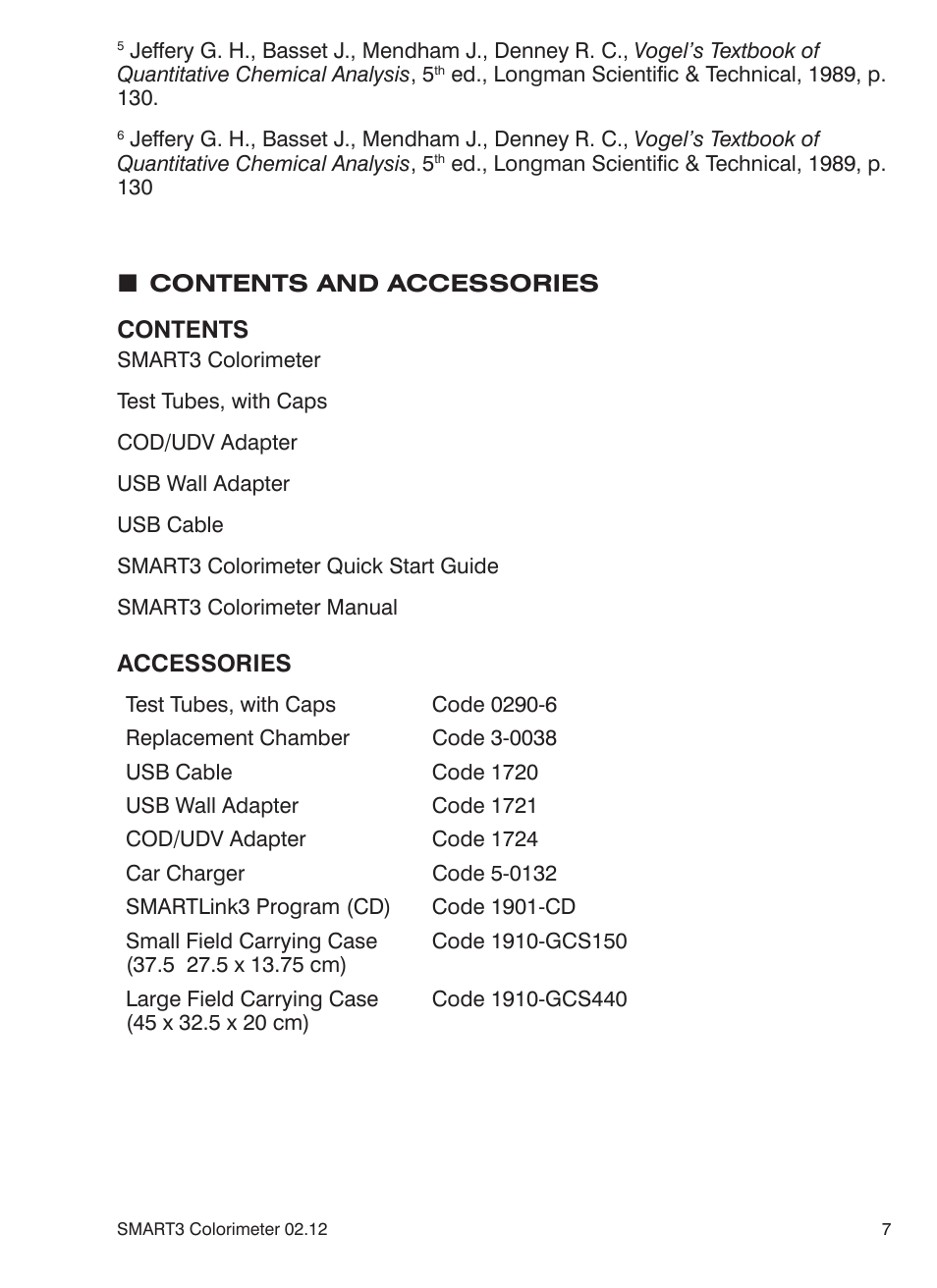 LaMotte SMART3 Colorimeter User Manual | Page 9 / 294