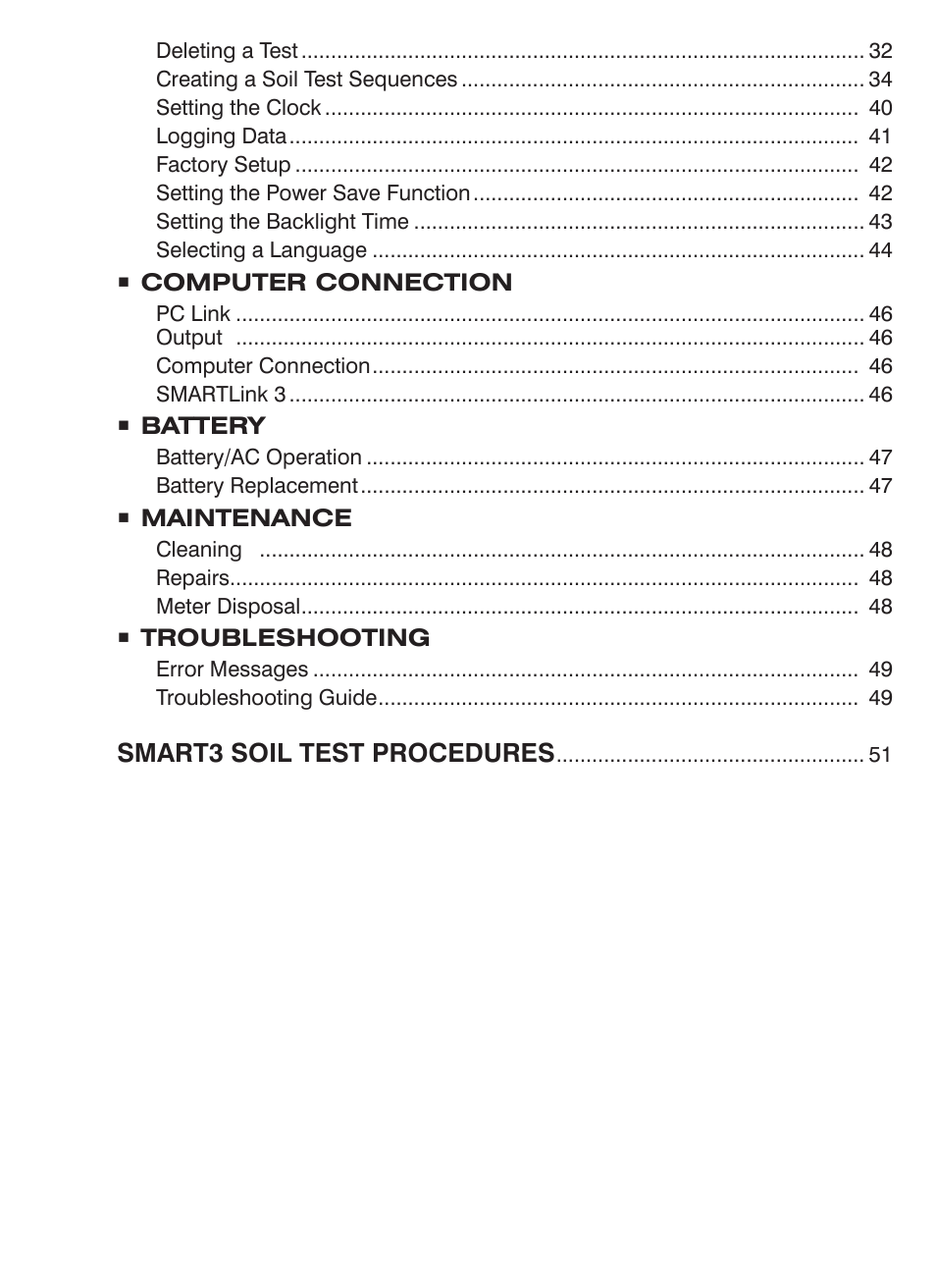 LaMotte SMART 3 Electronic Soil Lab User Manual | Page 3 / 88