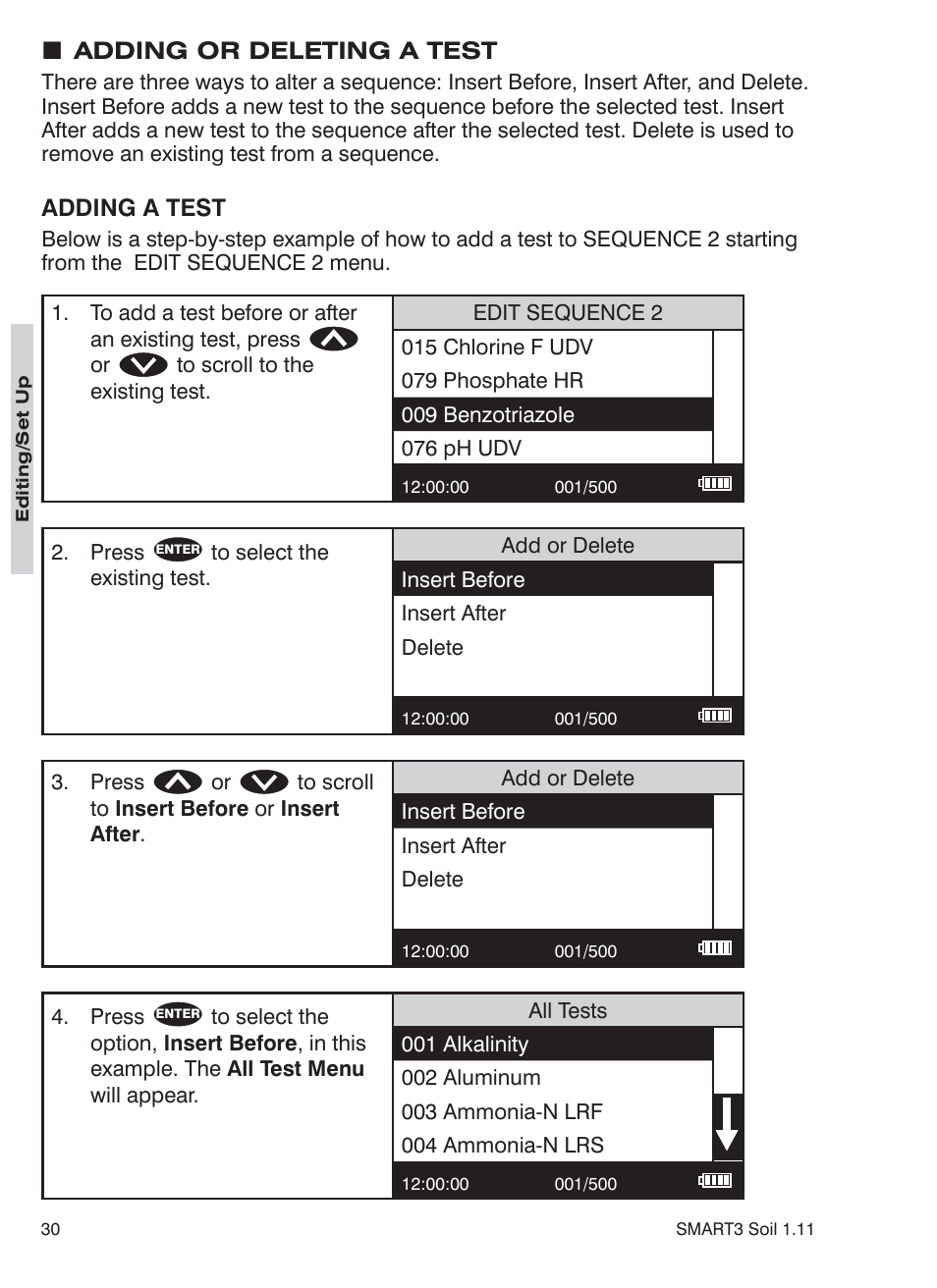 LaMotte SMART 3 Electronic Soil Lab User Manual | Page 30 / 88