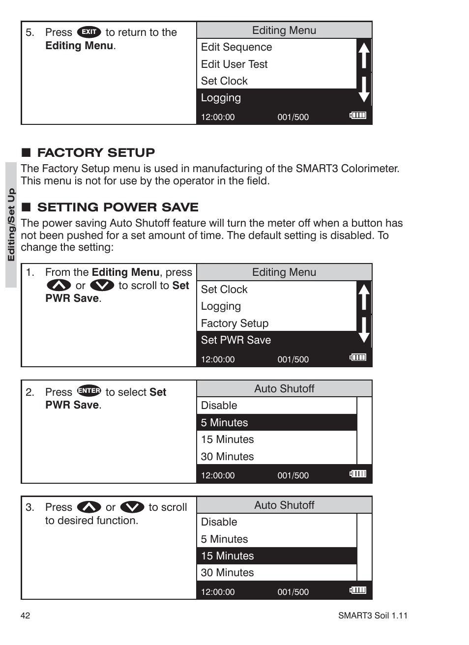 LaMotte SMART 3 Electronic Soil Lab User Manual | Page 42 / 88