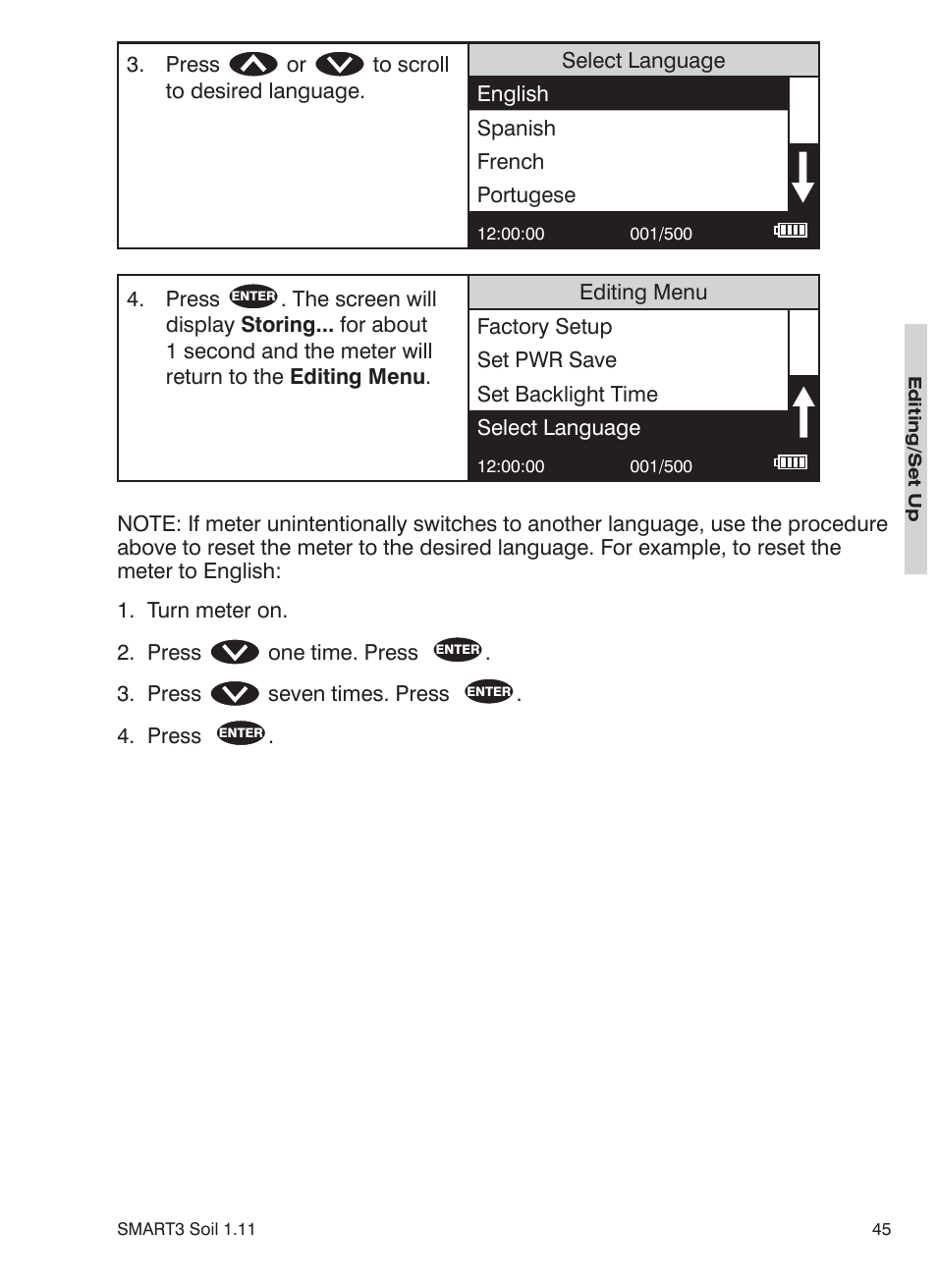 LaMotte SMART 3 Electronic Soil Lab User Manual | Page 45 / 88