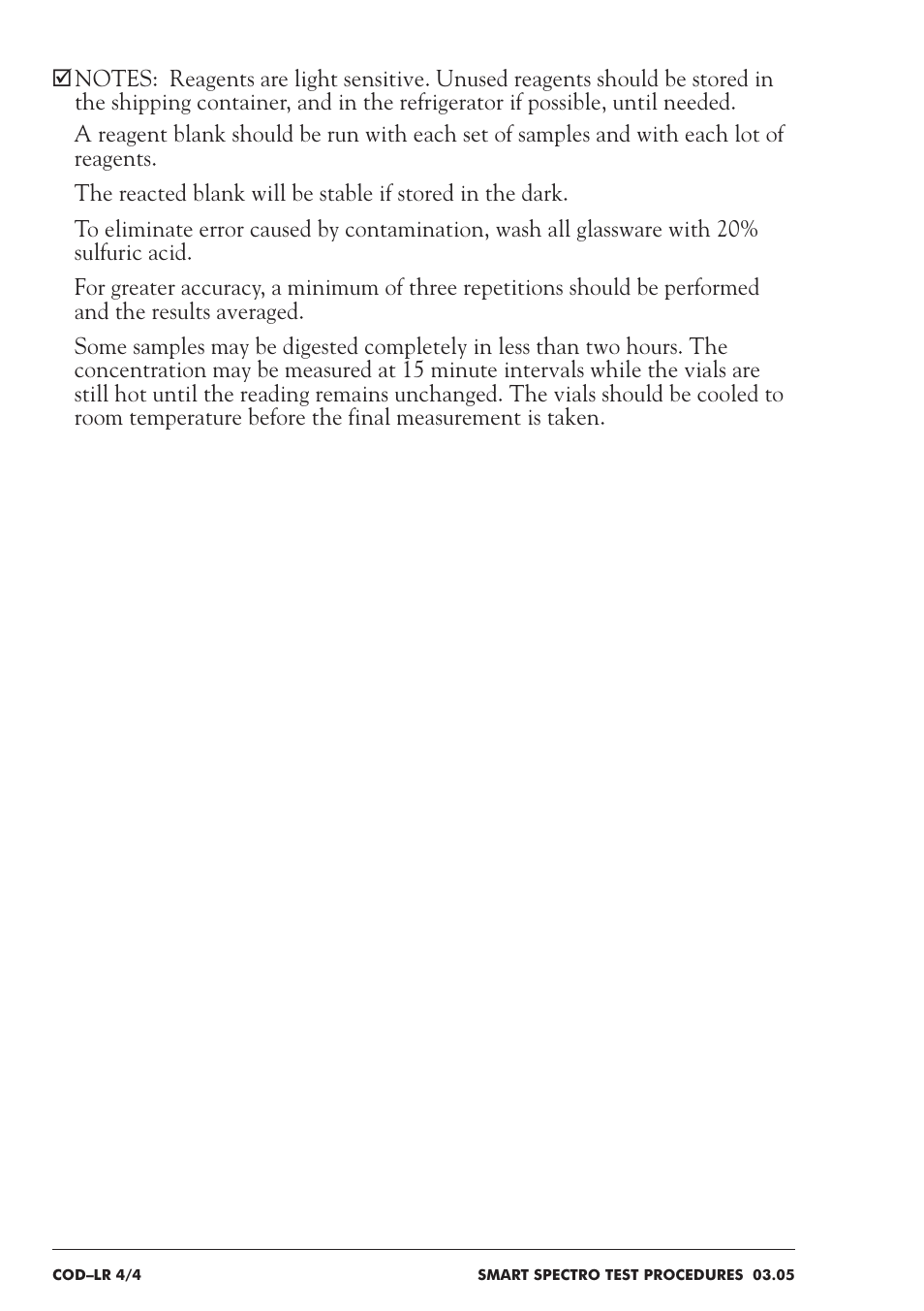 LaMotte SMART Spectro Spectrophotometer User Manual | Page 109 / 237