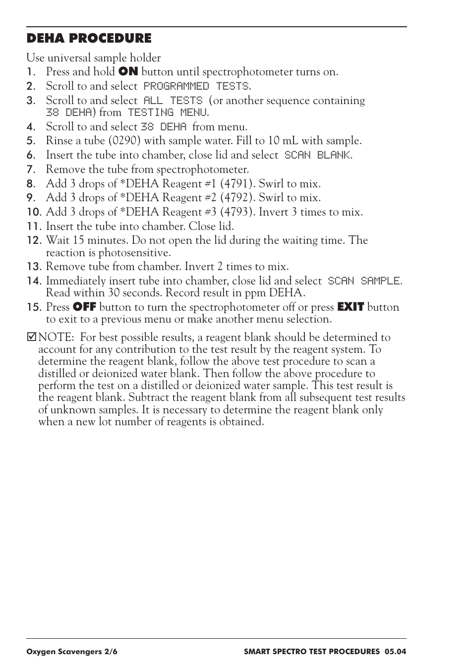 LaMotte SMART Spectro Spectrophotometer User Manual | Page 185 / 237