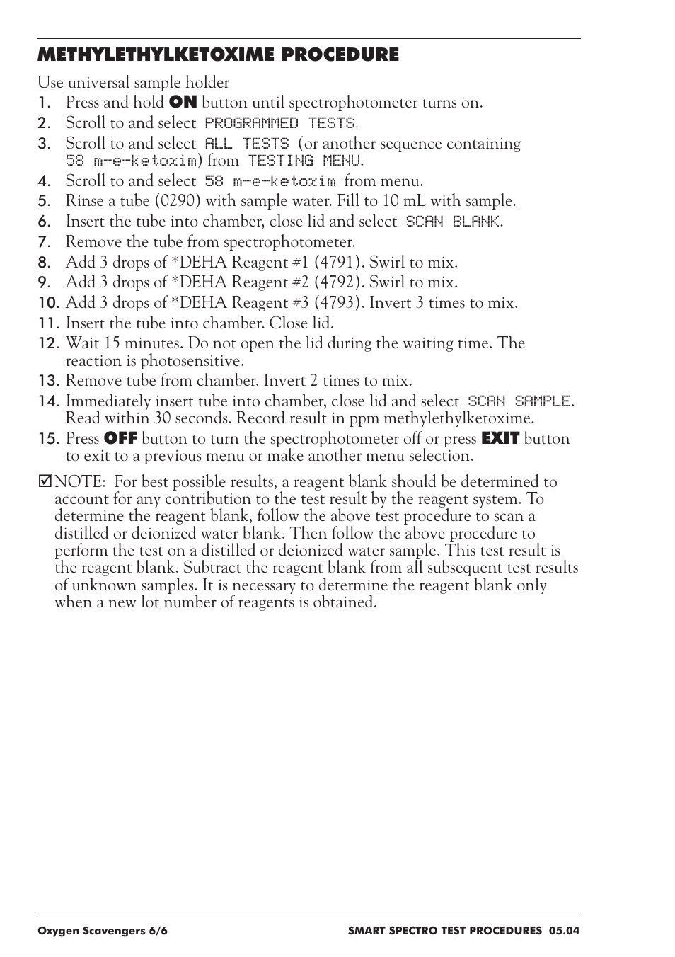 LaMotte SMART Spectro Spectrophotometer User Manual | Page 189 / 237