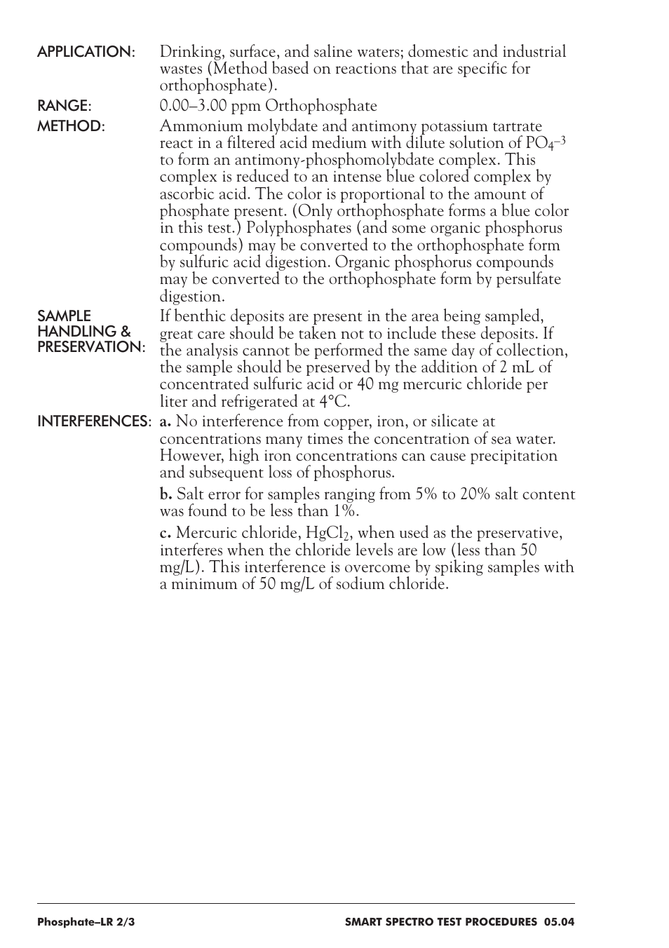 LaMotte SMART Spectro Spectrophotometer User Manual | Page 199 / 237