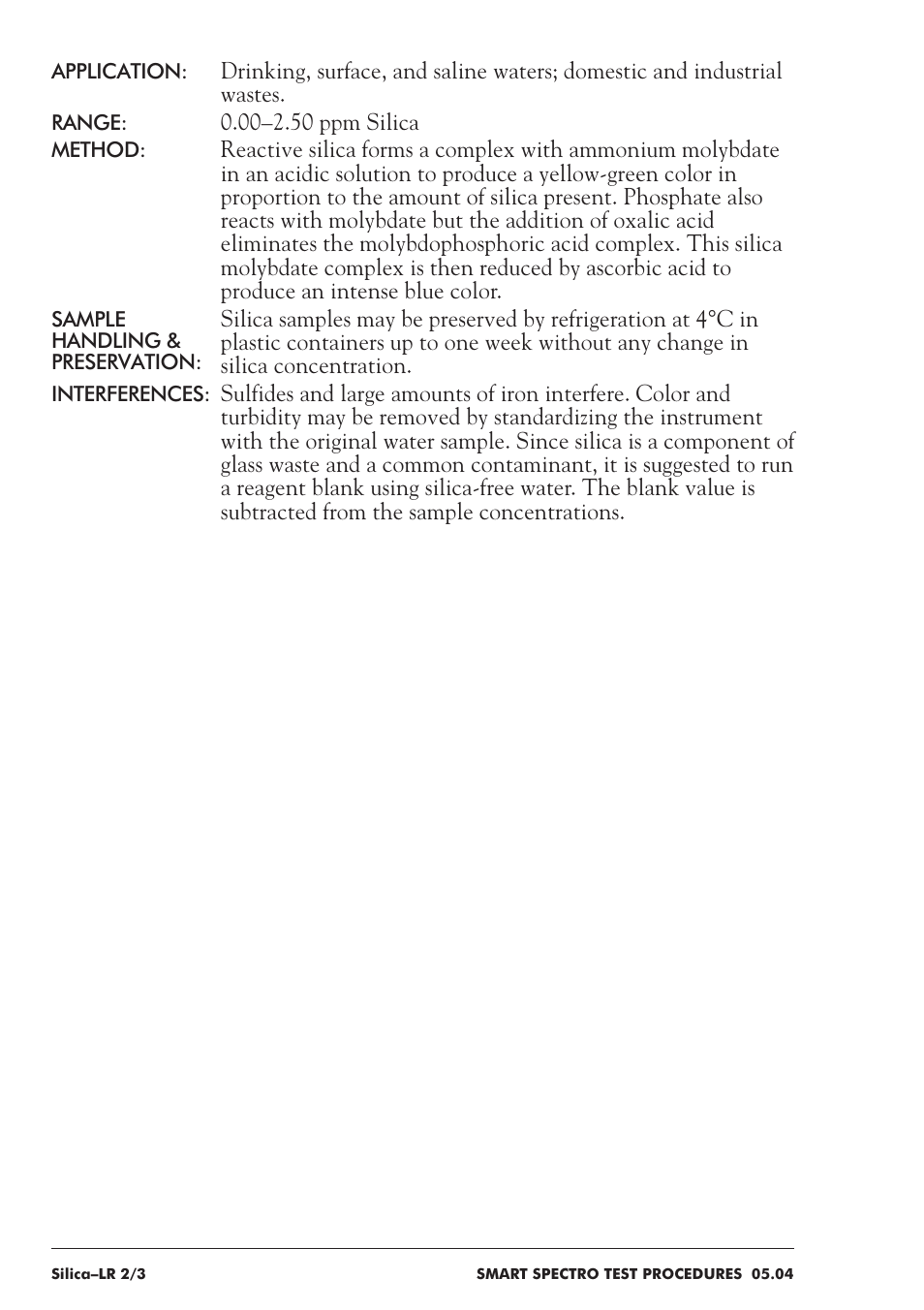 LaMotte SMART Spectro Spectrophotometer User Manual | Page 215 / 237