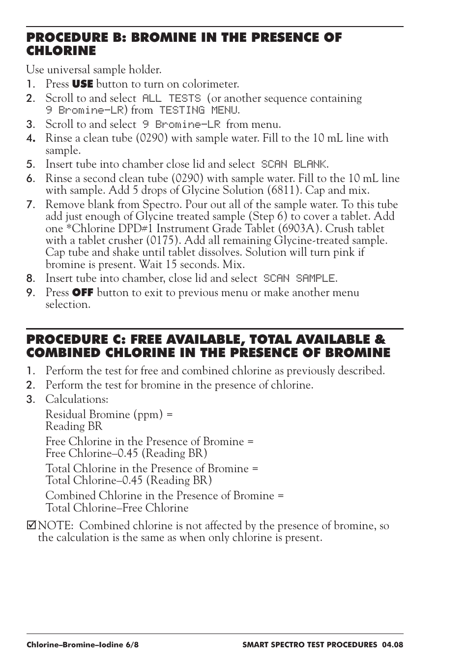 LaMotte SMART Spectro Spectrophotometer User Manual | Page 83 / 237