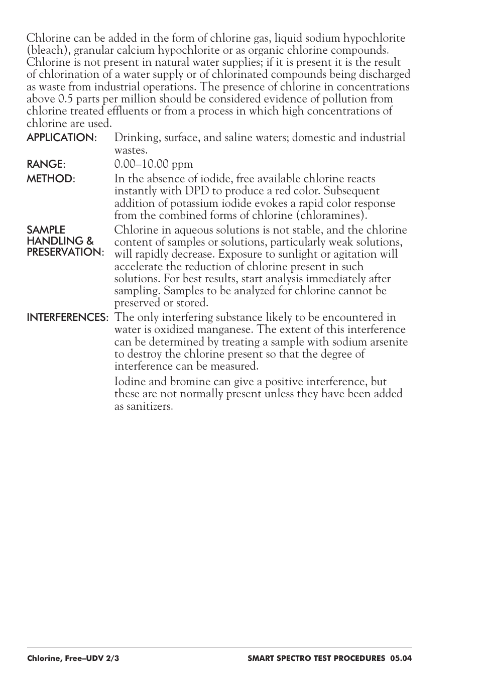 LaMotte SMART Spectro Spectrophotometer User Manual | Page 89 / 237