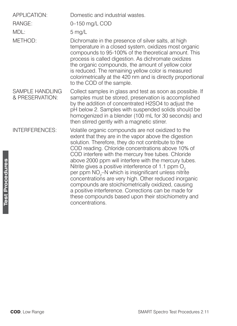 LaMotte SMART Spectro Spectrophotometer User Manual | Page 121 / 261