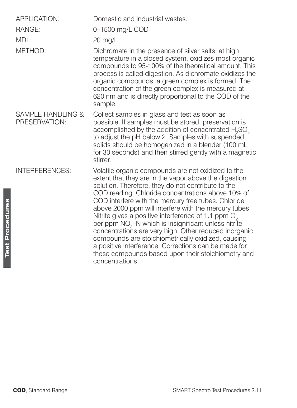 LaMotte SMART Spectro Spectrophotometer User Manual | Page 125 / 261