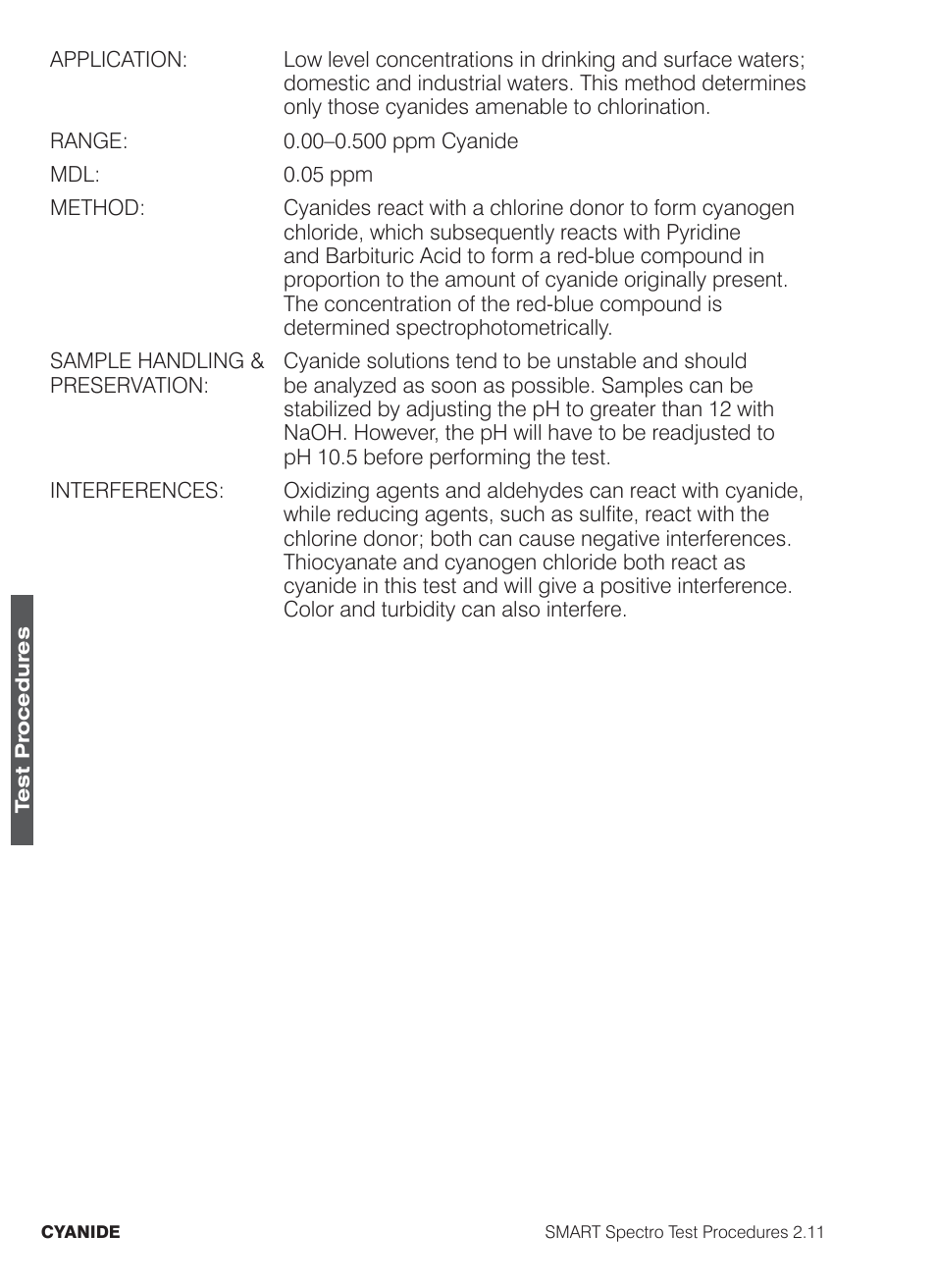 LaMotte SMART Spectro Spectrophotometer User Manual | Page 145 / 261