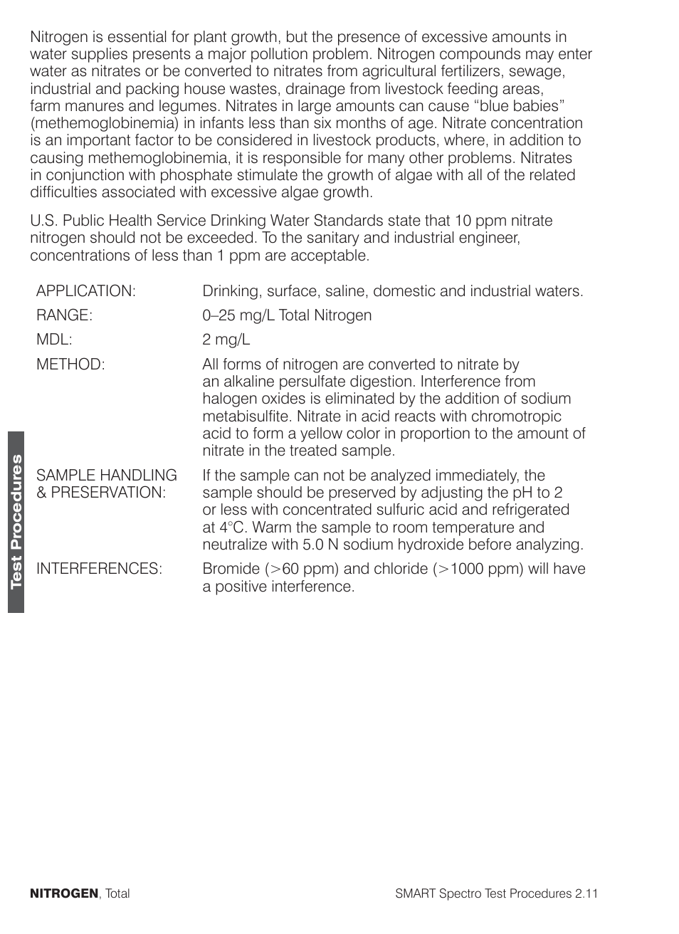 LaMotte SMART Spectro Spectrophotometer User Manual | Page 201 / 261