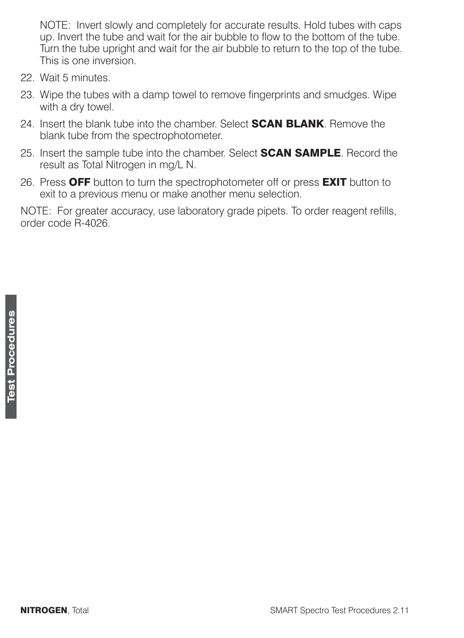 LaMotte SMART Spectro Spectrophotometer User Manual | Page 203 / 261