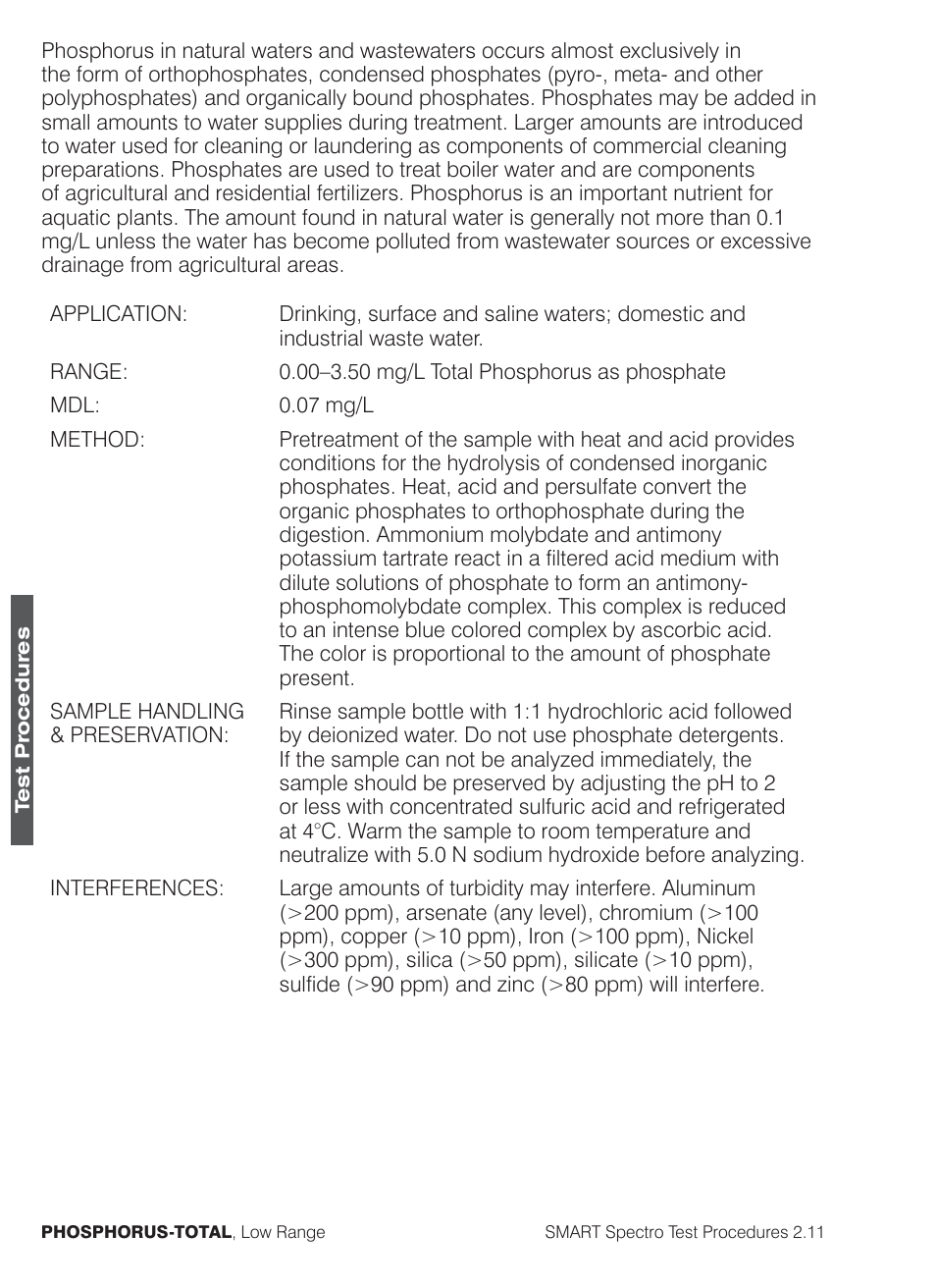 LaMotte SMART Spectro Spectrophotometer User Manual | Page 227 / 261