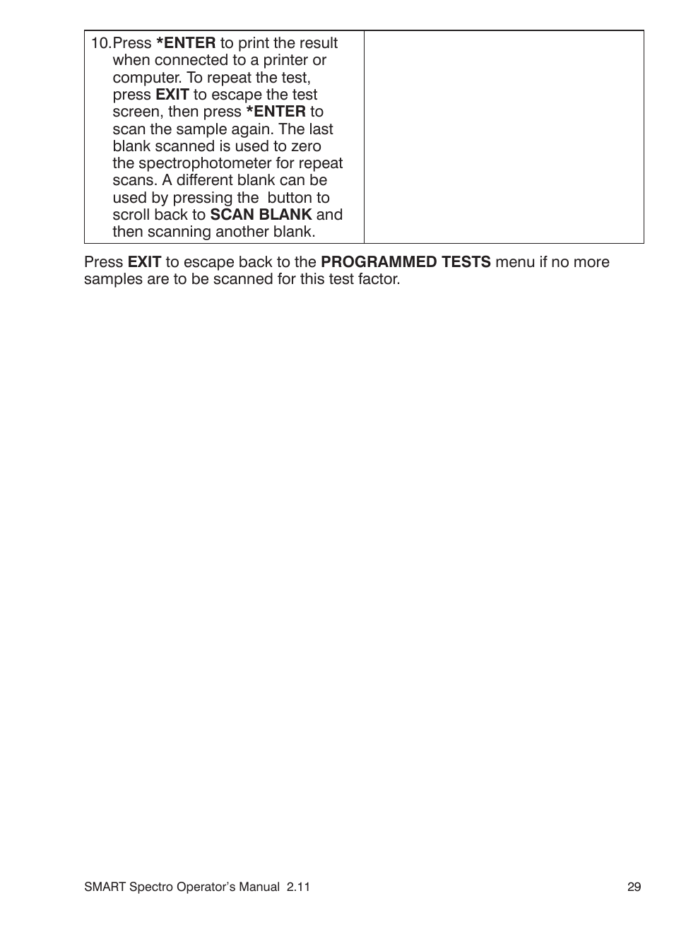 LaMotte SMART Spectro Spectrophotometer User Manual | Page 29 / 261