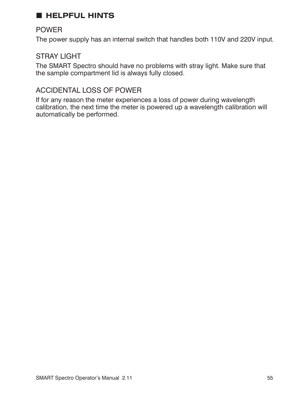 LaMotte SMART Spectro Spectrophotometer User Manual | Page 55 / 261