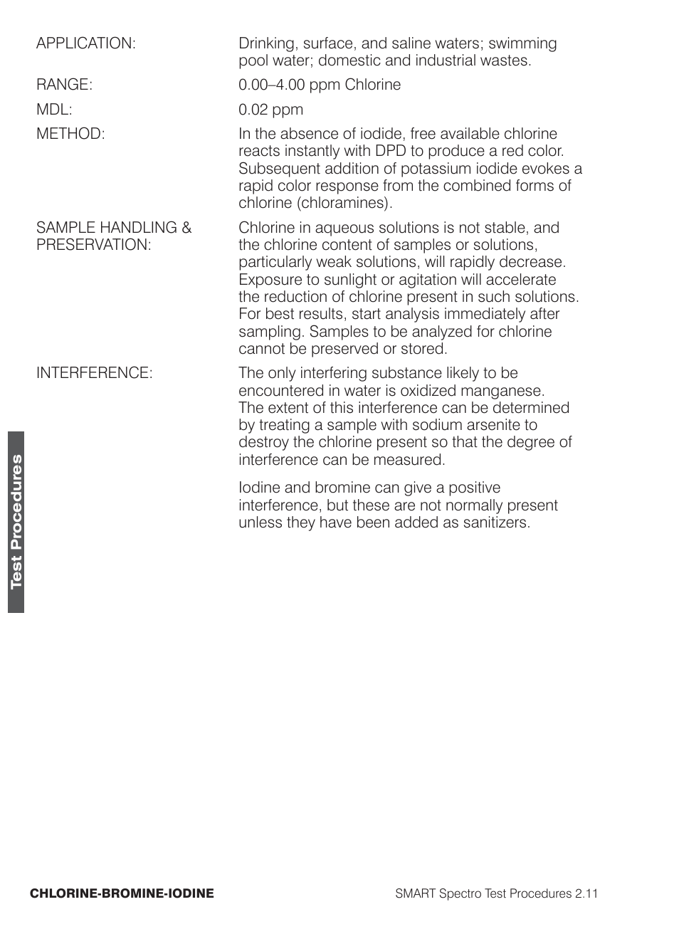 LaMotte SMART Spectro Spectrophotometer User Manual | Page 89 / 261