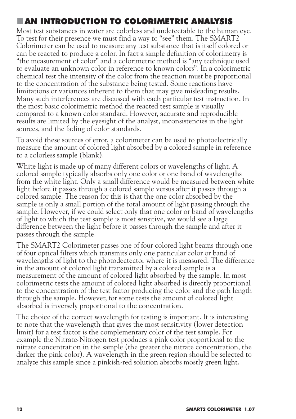 LaMotte SMART 2 User Manual | Page 12 / 258