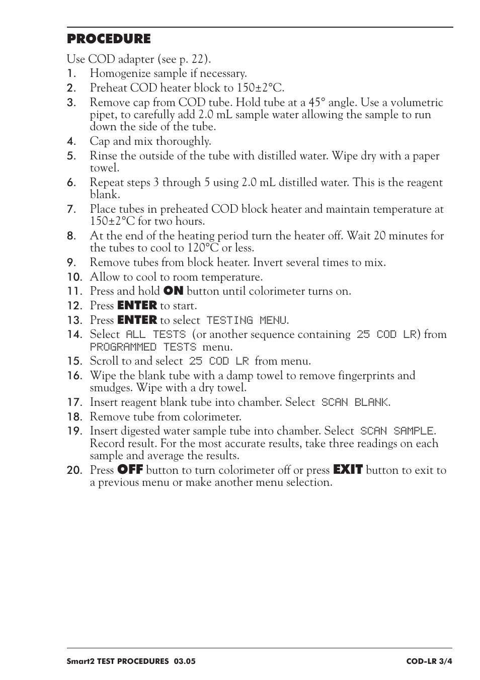 LaMotte SMART 2 User Manual | Page 123 / 258