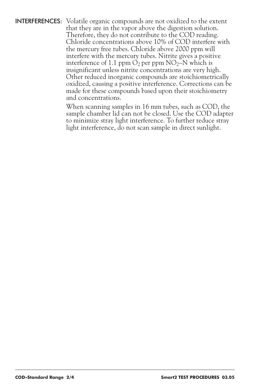 Per ppm no | LaMotte SMART 2 User Manual | Page 126 / 258
