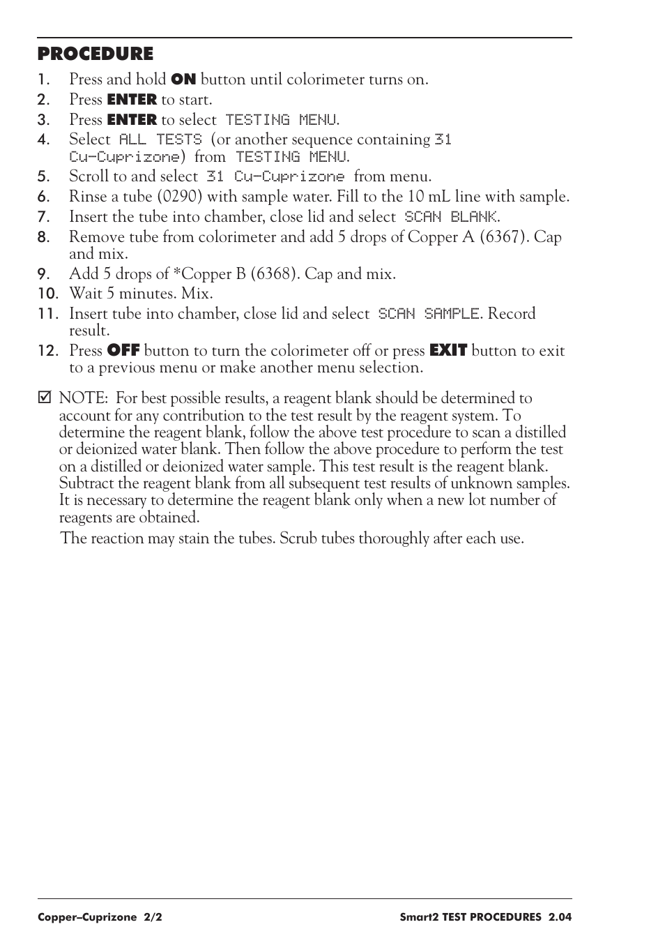 LaMotte SMART 2 User Manual | Page 138 / 258