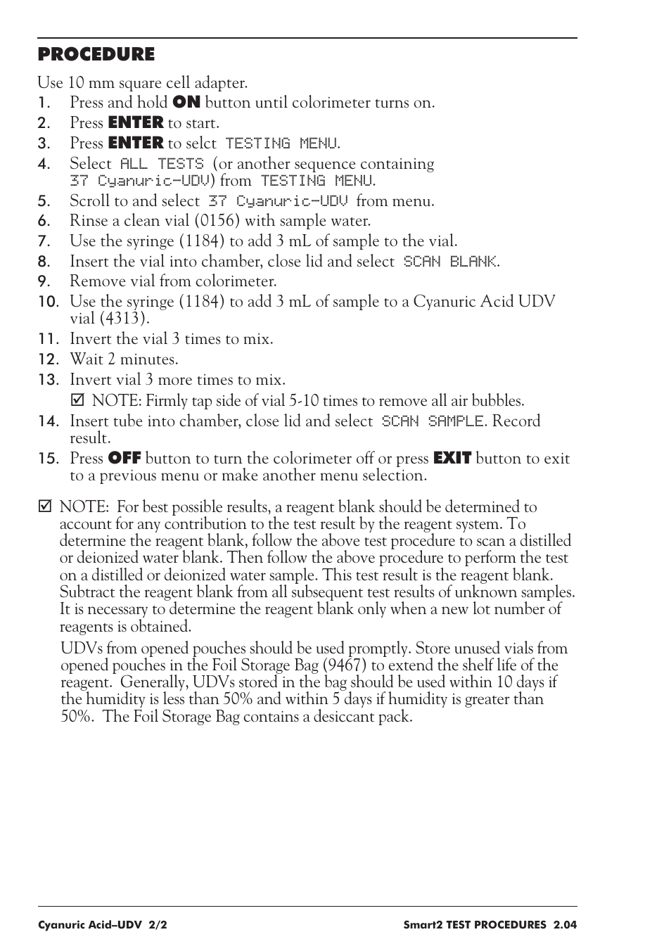 LaMotte SMART 2 User Manual | Page 150 / 258