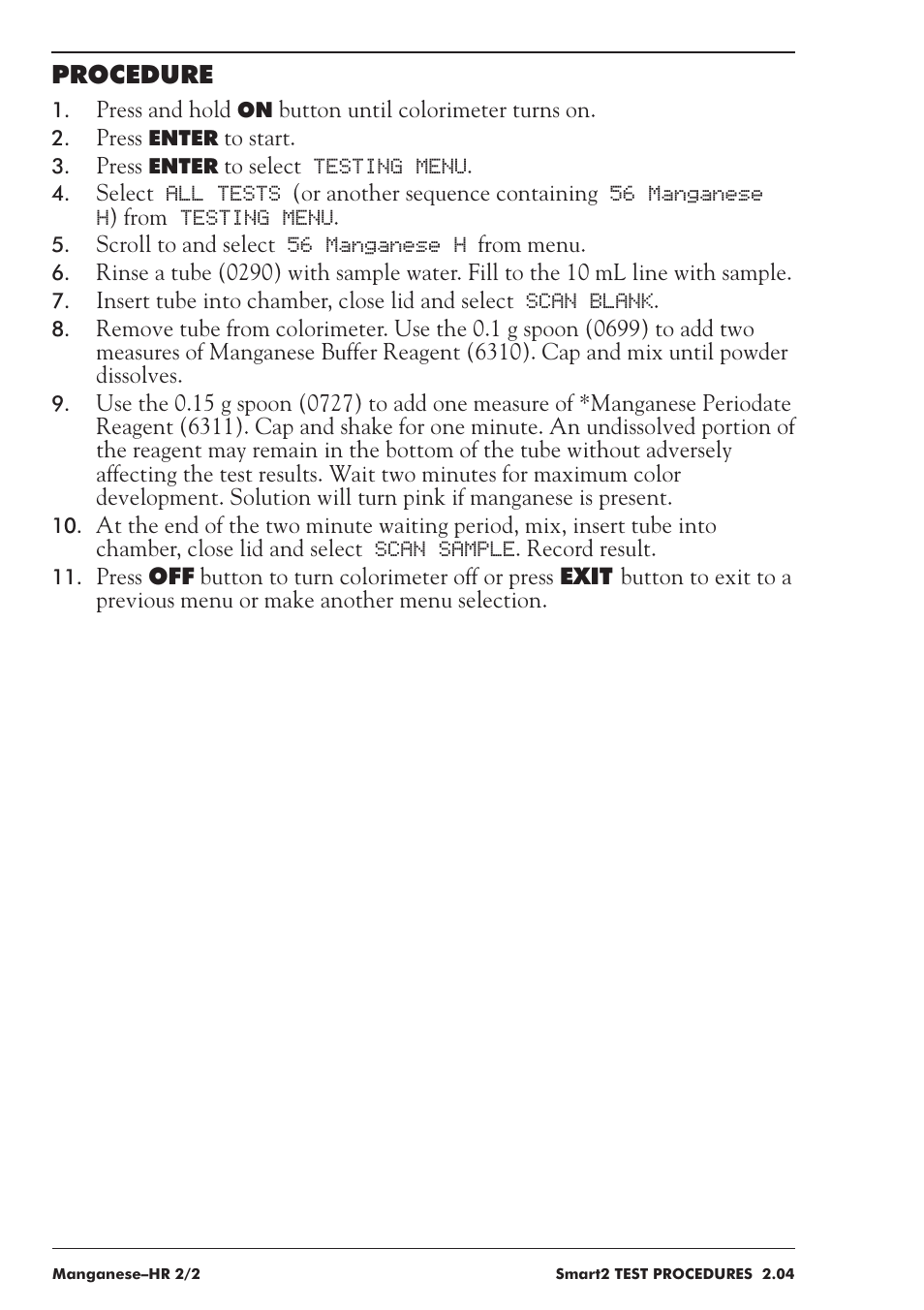 LaMotte SMART 2 User Manual | Page 180 / 258