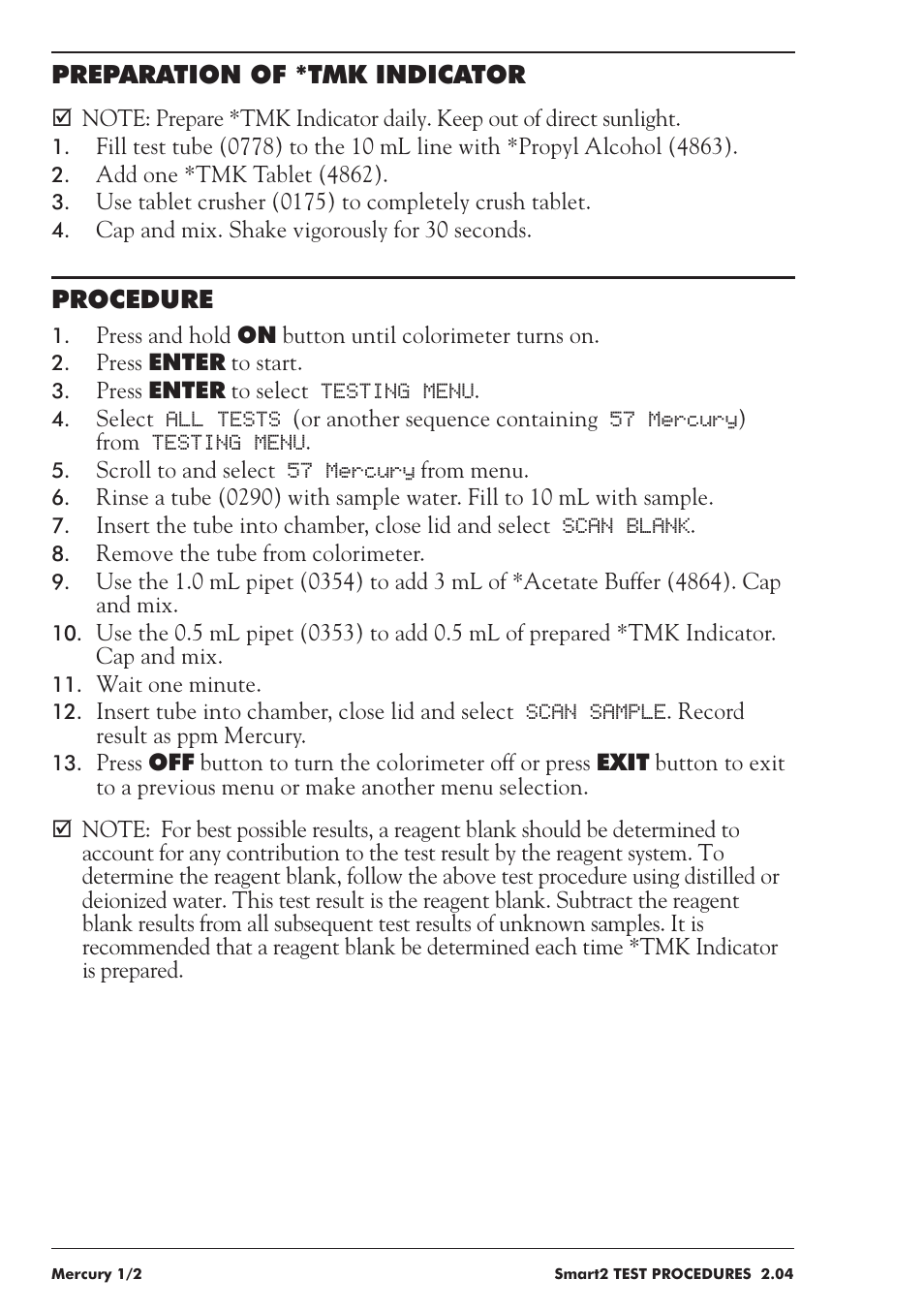 LaMotte SMART 2 User Manual | Page 182 / 258