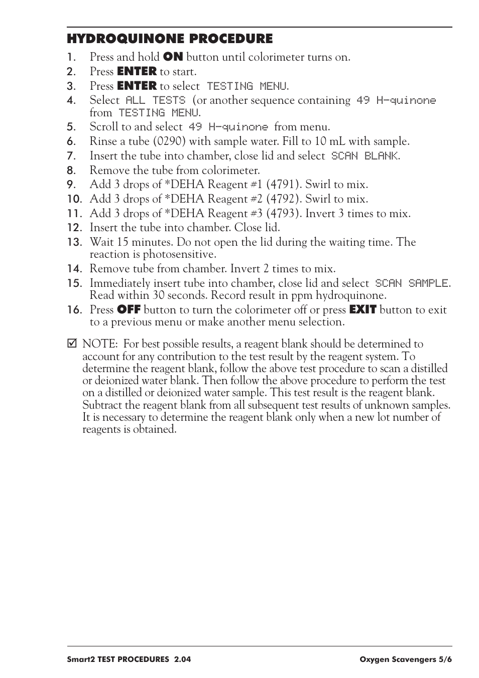 LaMotte SMART 2 User Manual | Page 205 / 258