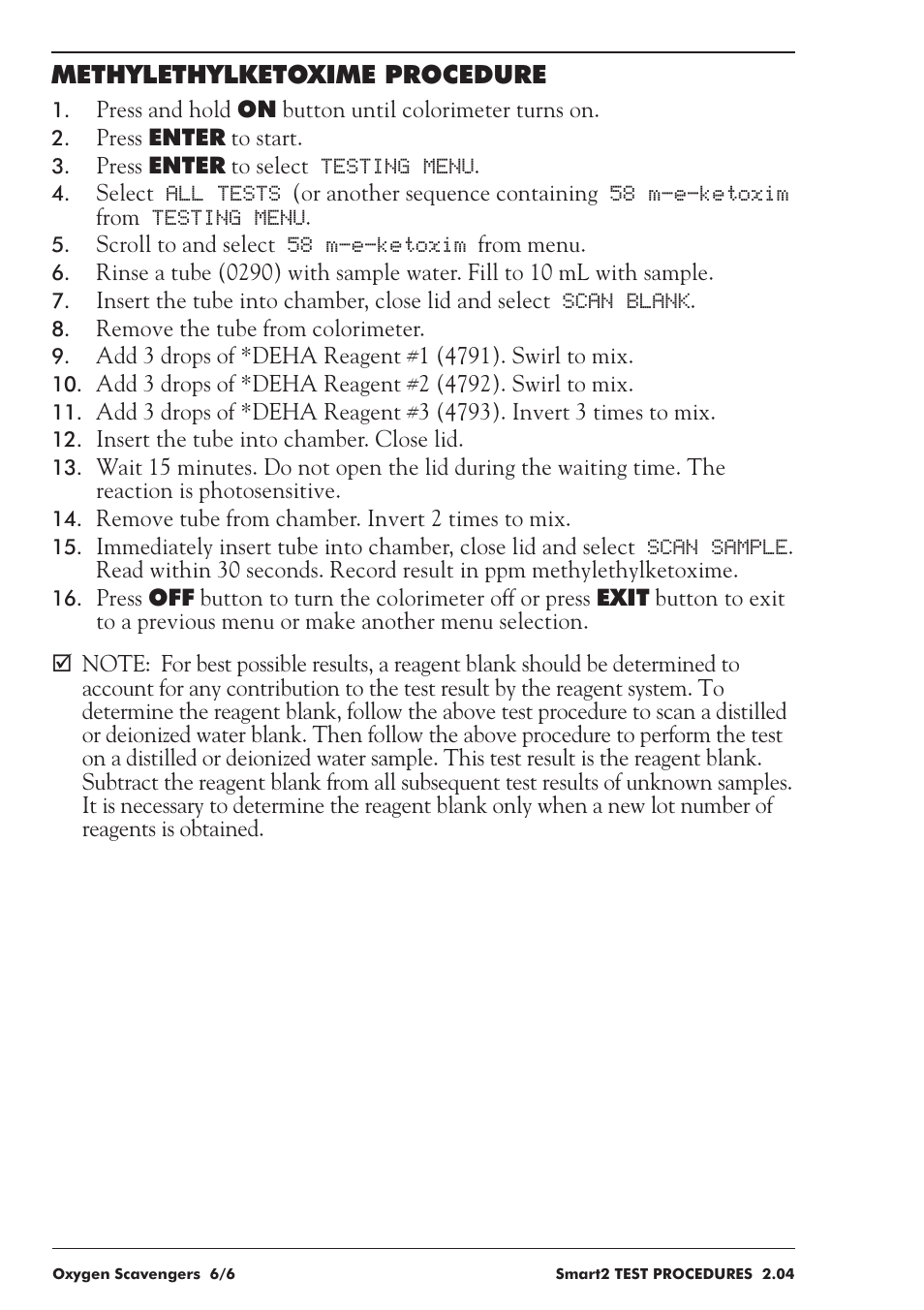 LaMotte SMART 2 User Manual | Page 206 / 258