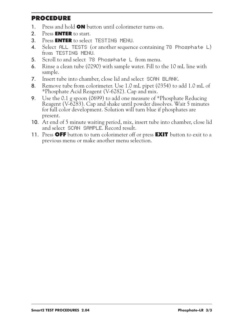 LaMotte SMART 2 User Manual | Page 221 / 258