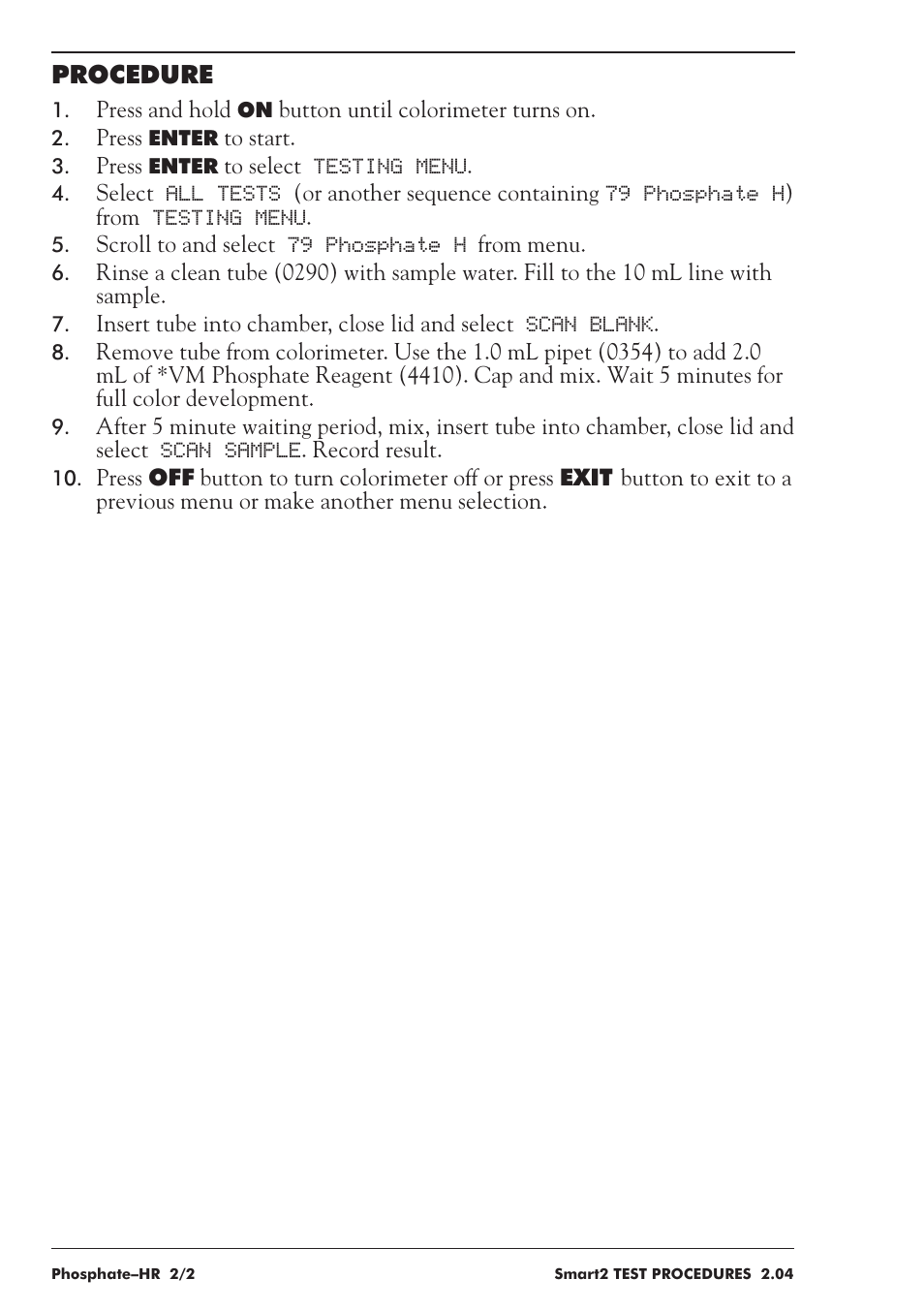 LaMotte SMART 2 User Manual | Page 224 / 258