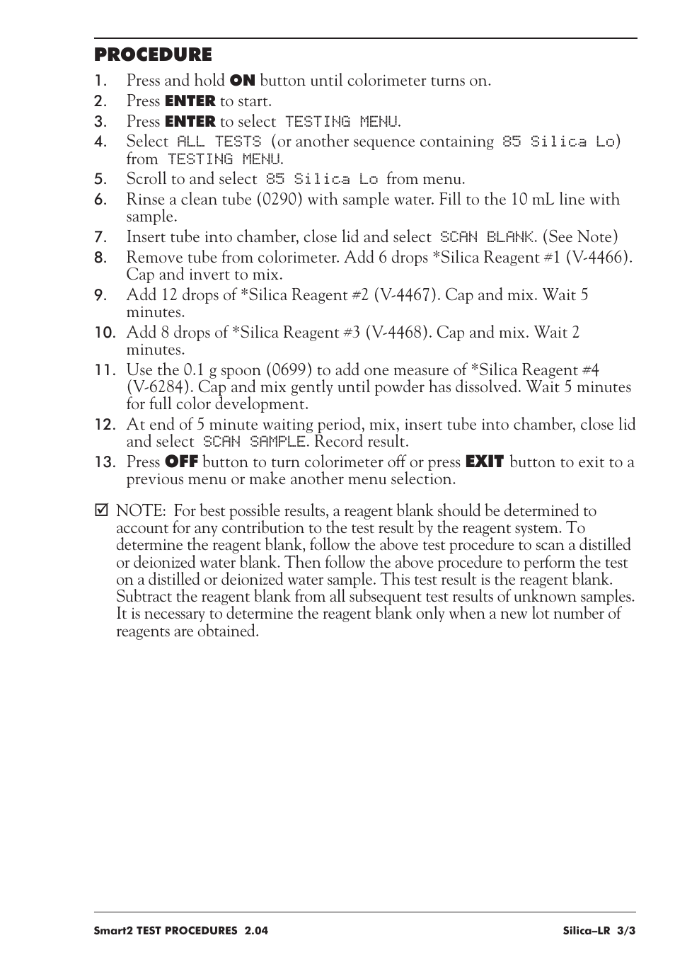 LaMotte SMART 2 User Manual | Page 237 / 258