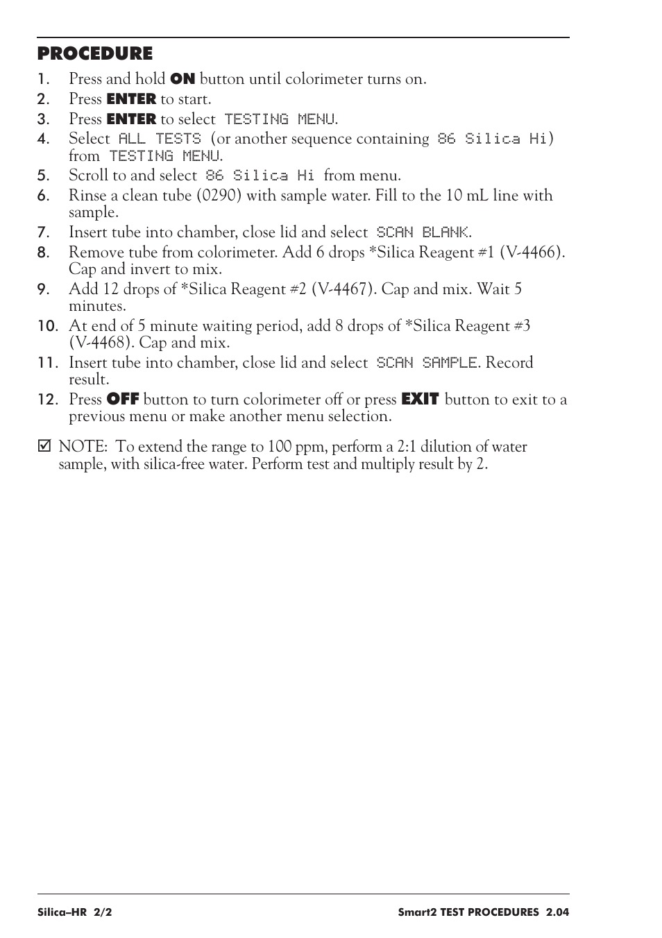 LaMotte SMART 2 User Manual | Page 240 / 258