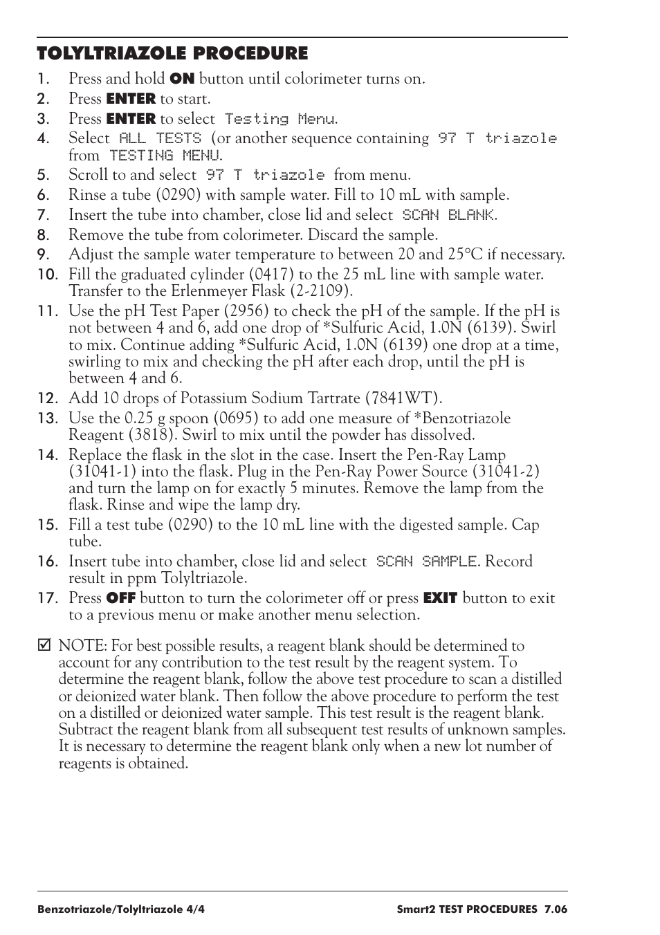 LaMotte SMART 2 User Manual | Page 74 / 258