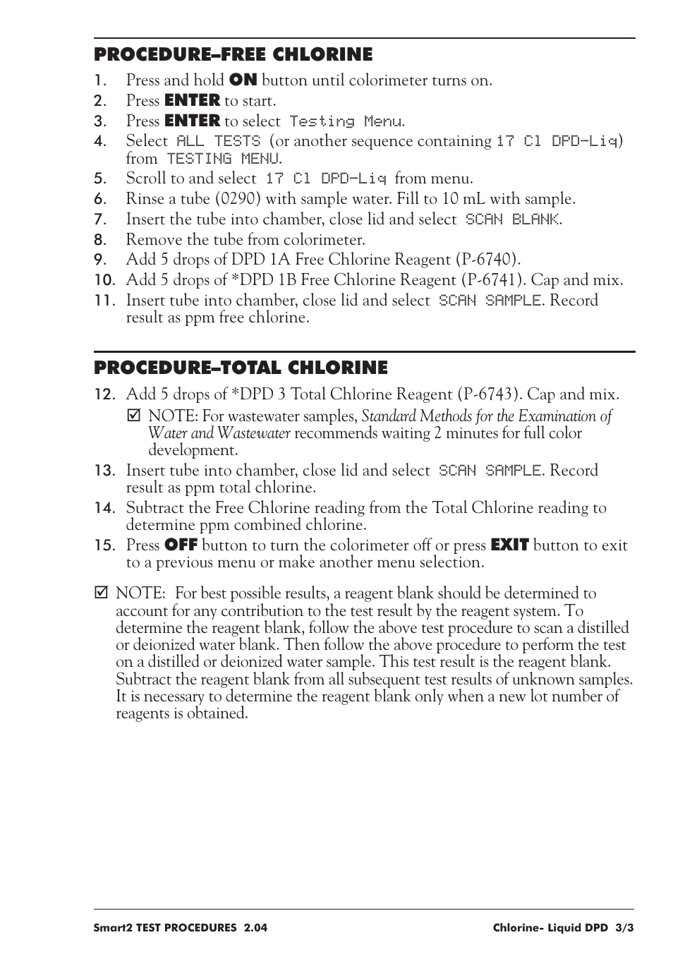 LaMotte SMART 2 User Manual | Page 91 / 258