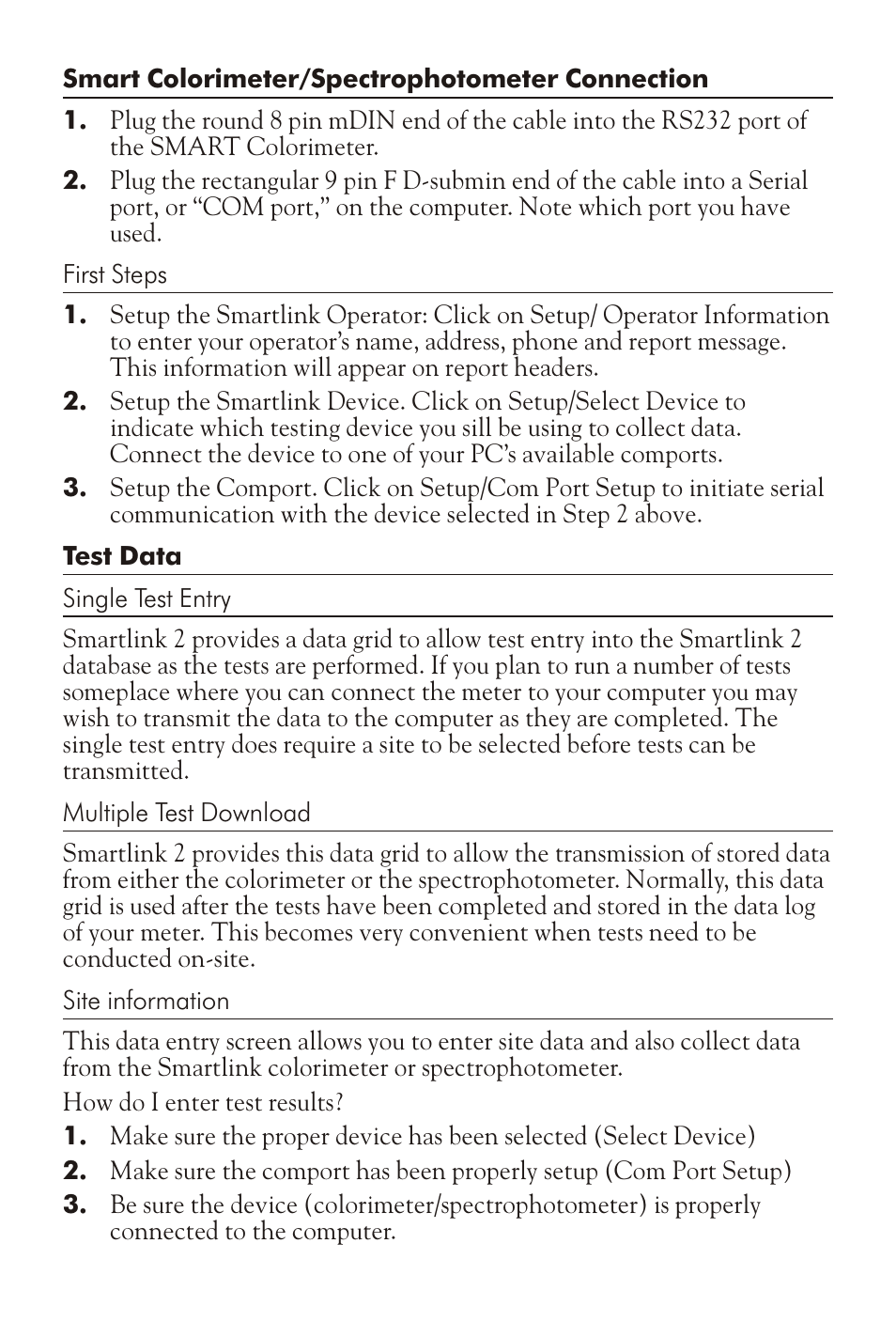 LaMotte SMART Link 2 User Manual | Page 4 / 8