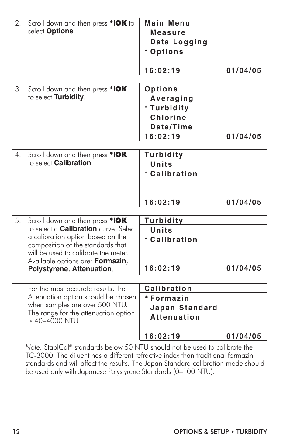 LaMotte TC-3000 Tri-Meter User Manual | Page 12 / 76