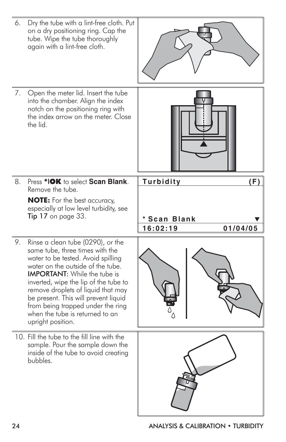 LaMotte TC-3000 Tri-Meter User Manual | Page 24 / 76