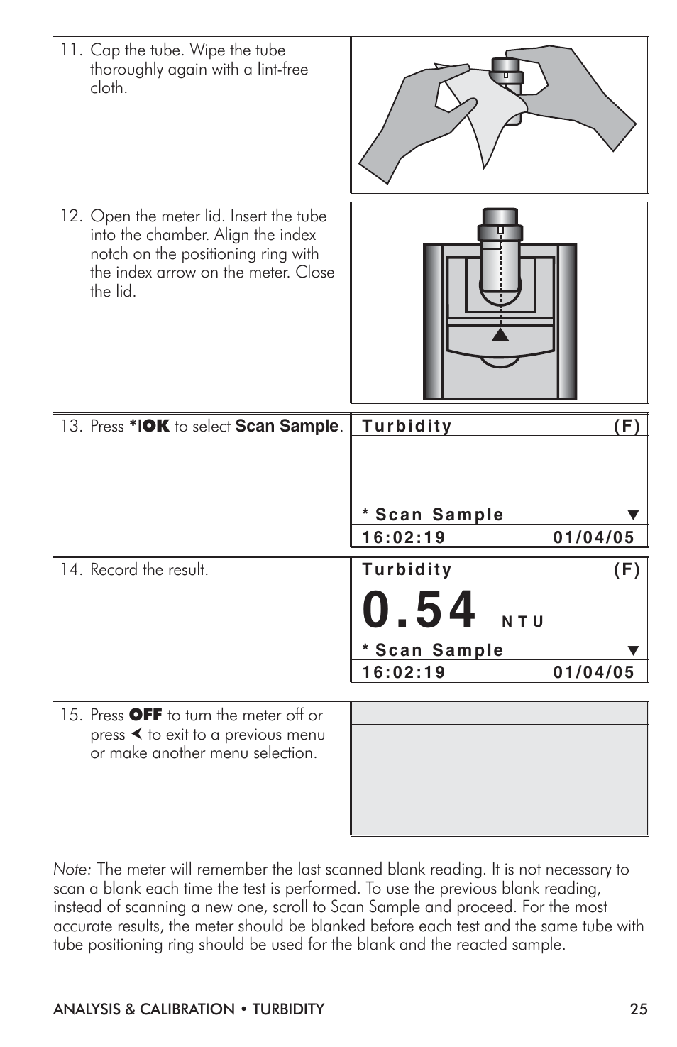 LaMotte TC-3000 Tri-Meter User Manual | Page 25 / 76