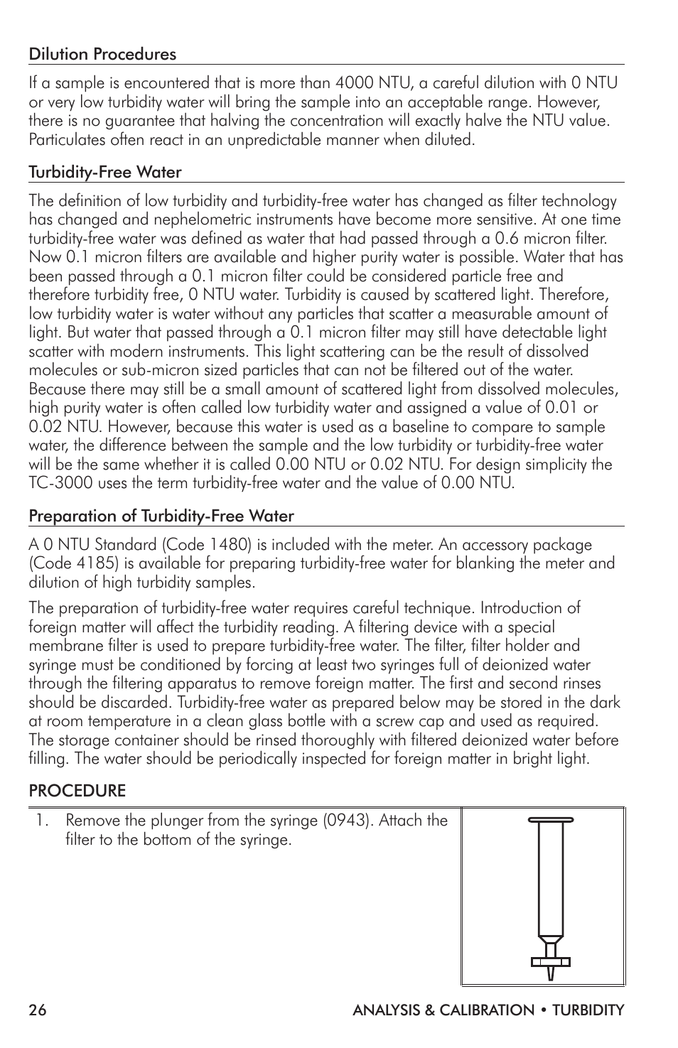 LaMotte TC-3000 Tri-Meter User Manual | Page 26 / 76