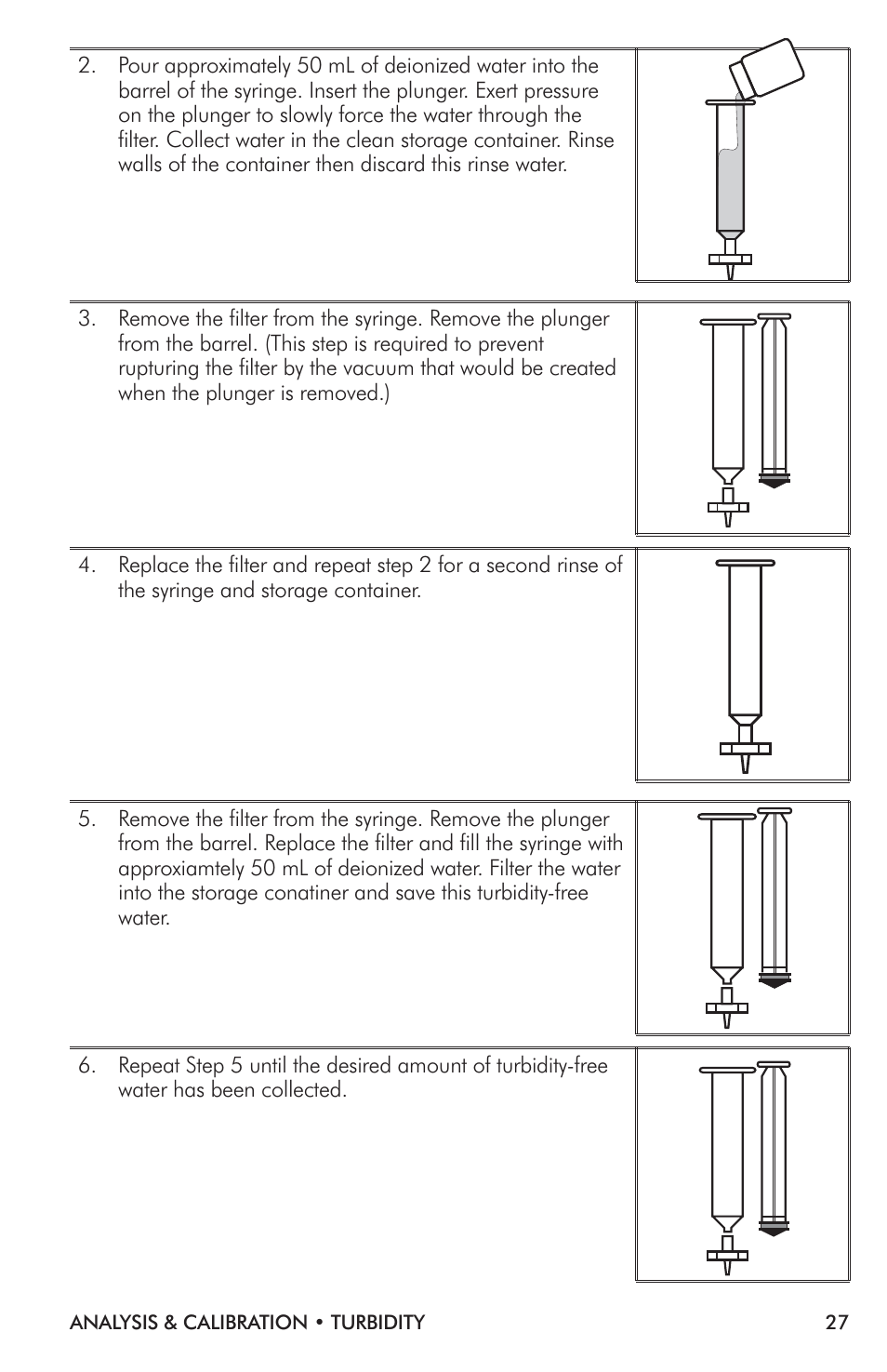 LaMotte TC-3000 Tri-Meter User Manual | Page 27 / 76