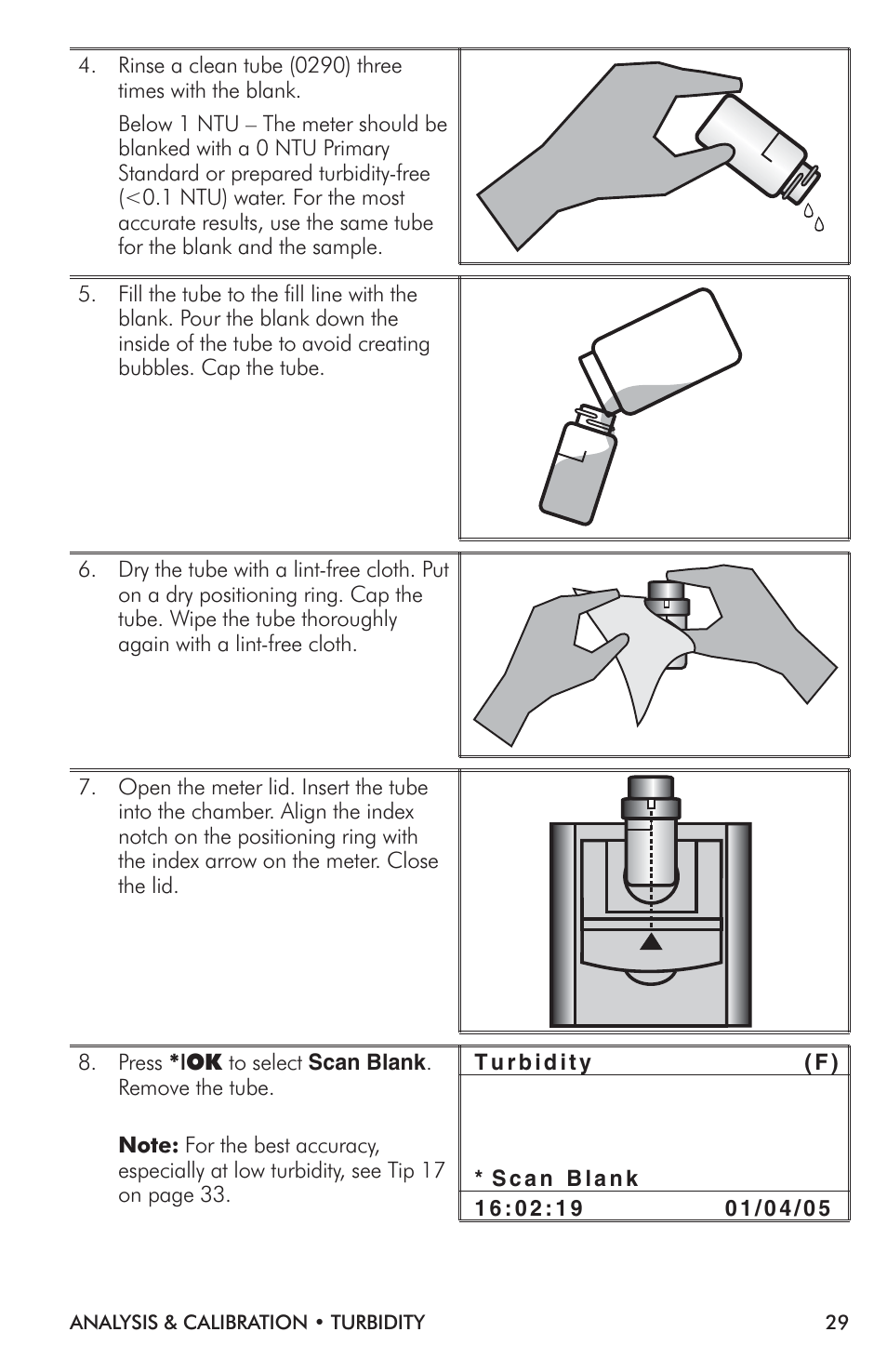 LaMotte TC-3000 Tri-Meter User Manual | Page 29 / 76