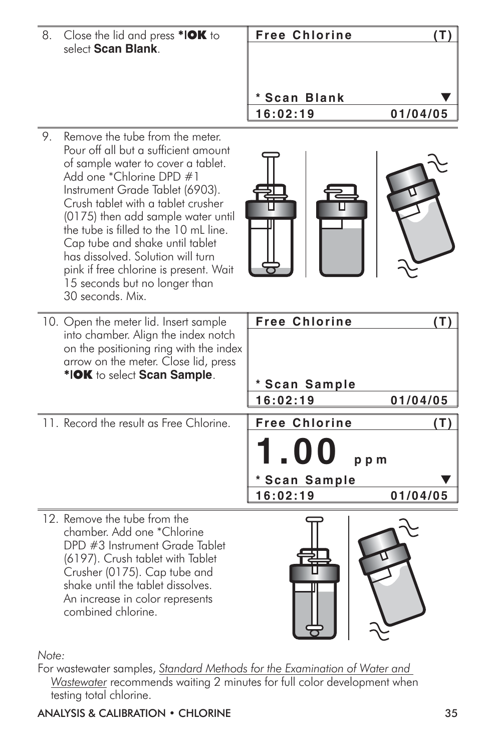 LaMotte TC-3000 Tri-Meter User Manual | Page 35 / 76