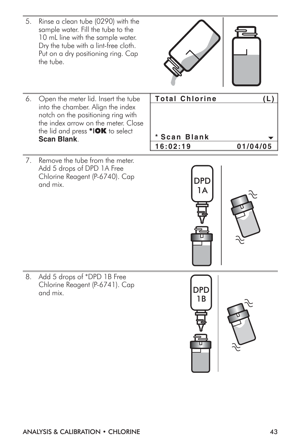 LaMotte TC-3000 Tri-Meter User Manual | Page 43 / 76